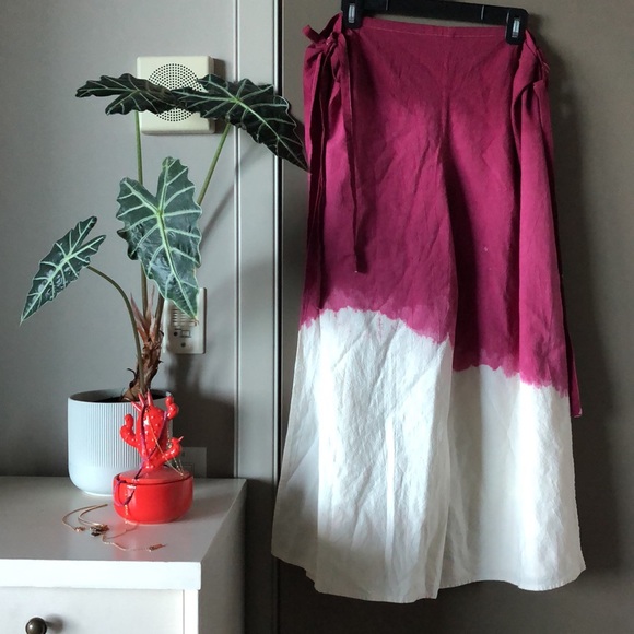 Tie Dye Linen Pants - Picture 3 of 5